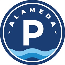 Alameda parking logo
