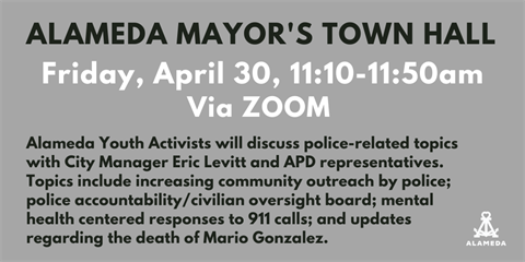 Mayors Town Hall April 30 2021