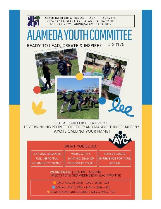 2025-26 Alameda Youth Committee