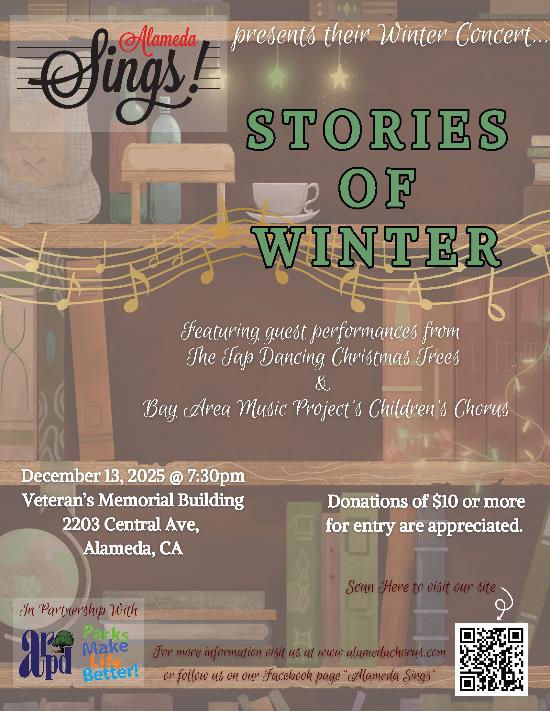 2025 Alameda Sings Concert Flyer