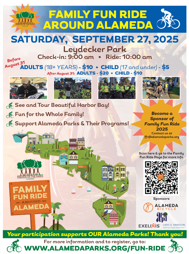 2025 Family Fun Ride Around Alameda