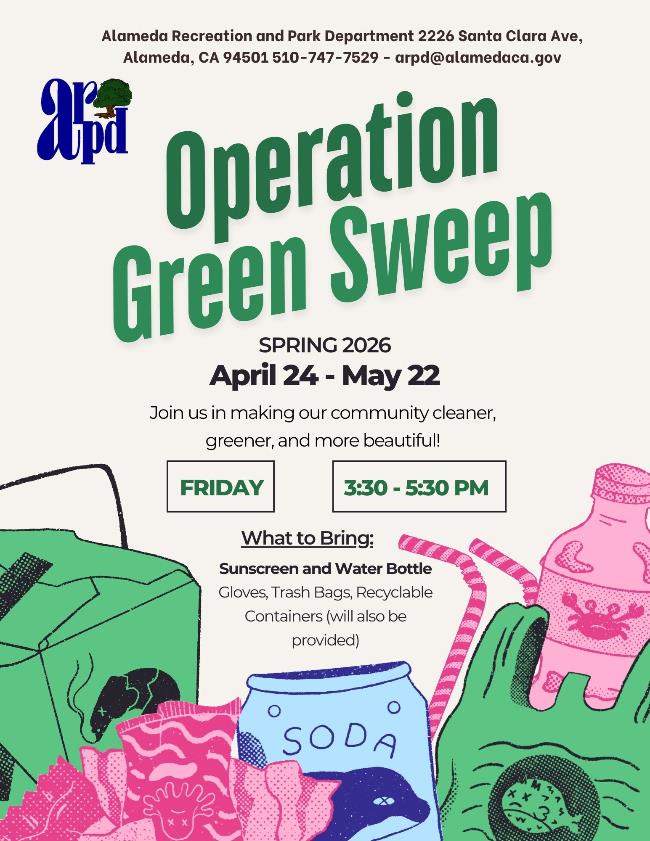 2026 Operation Green Sweep Flyer