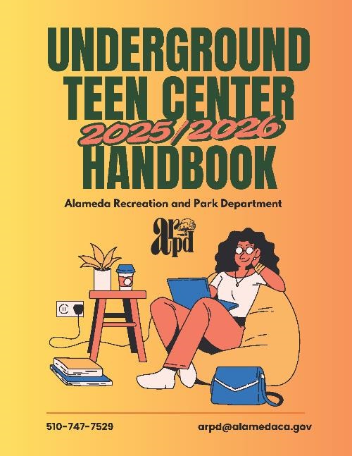 2025-26 Underground Teen Center Handbook Cover