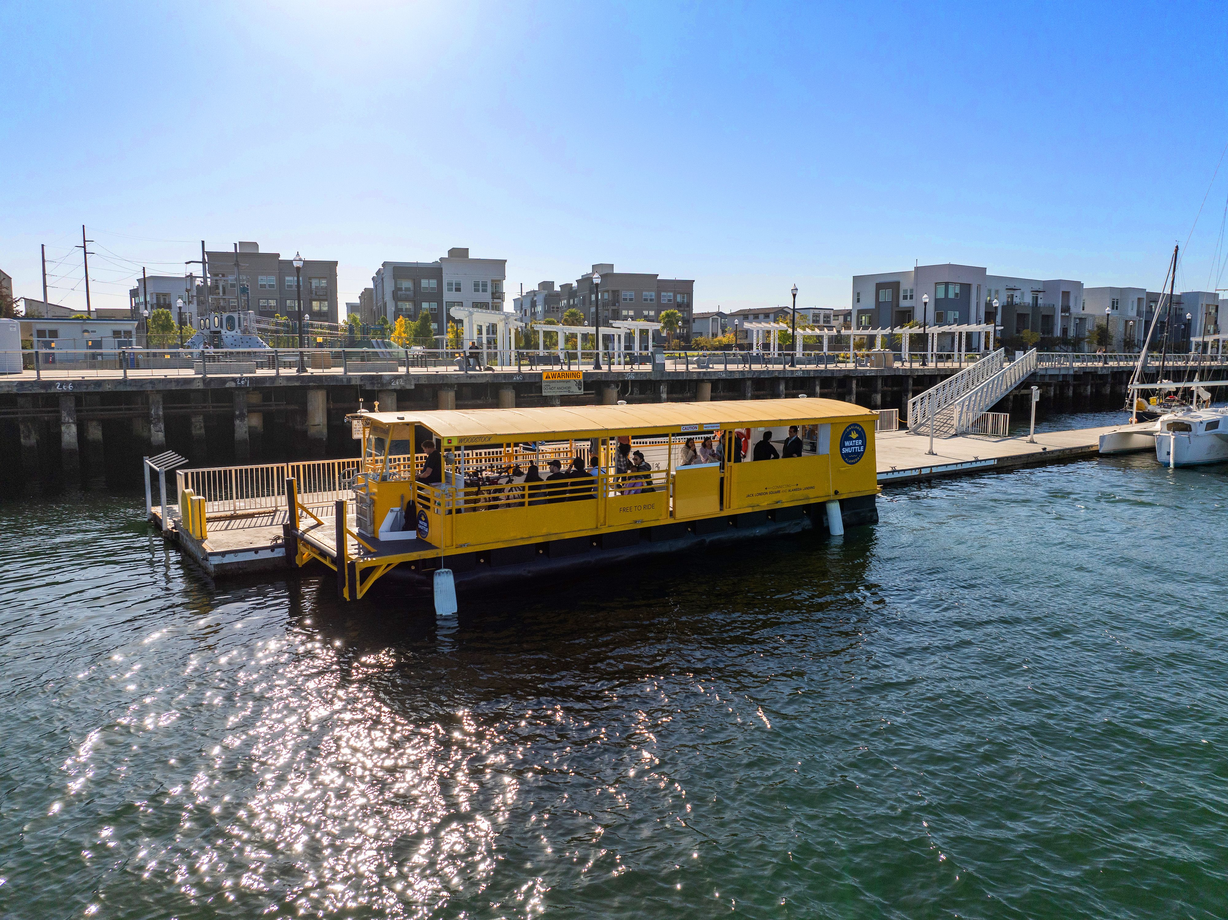 Photo of Water Shuttle at Alameda Dock