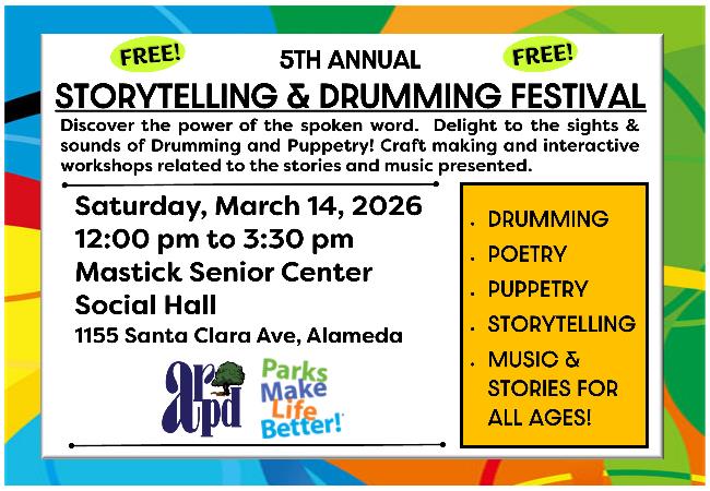 2026 Storytelling & Drumming Festival
