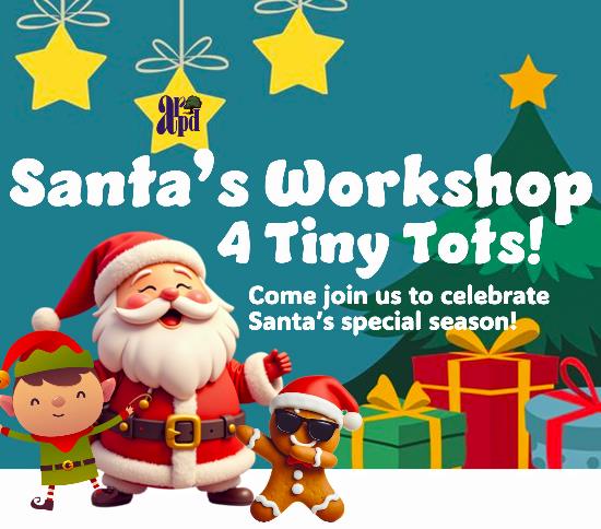 2025 Santa's Workshop 4 Tiny Tots