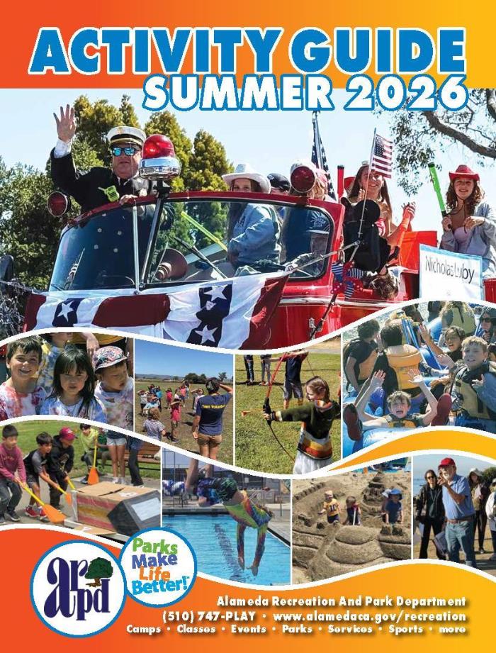 ARPD Summer Activity Guide Cover