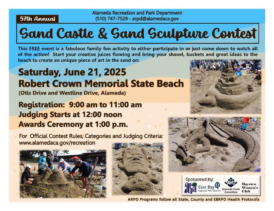 2025 Sand Castle Event Flyer