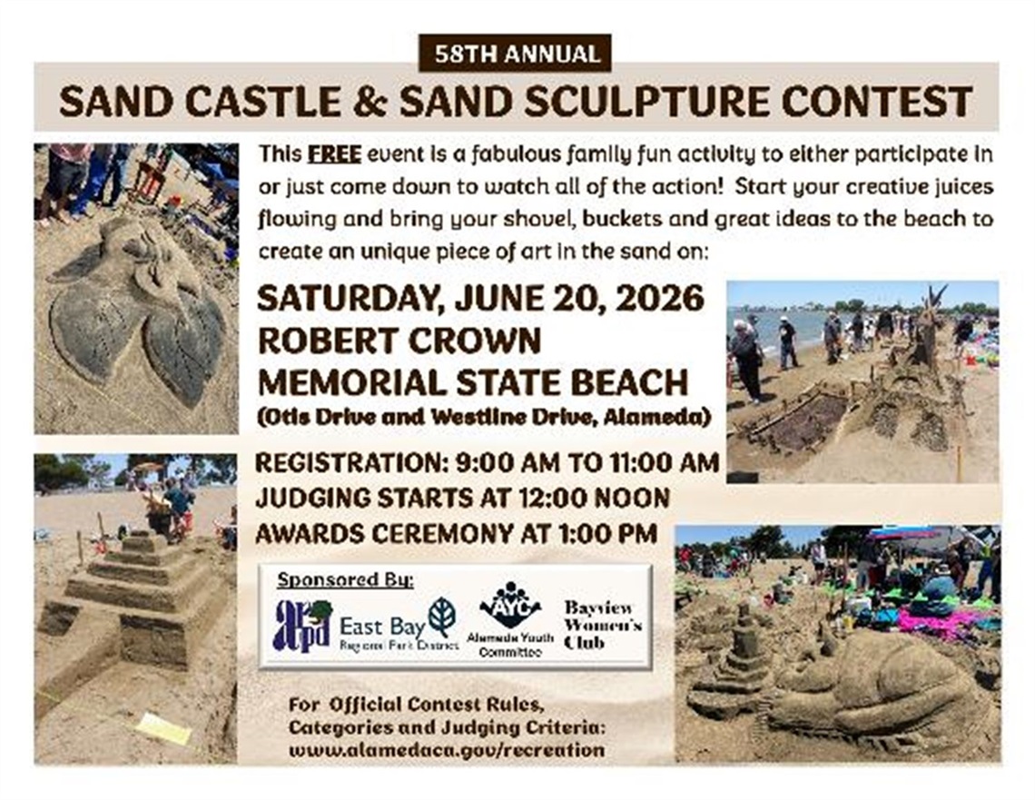 2026 Sand Castle Event Flyer