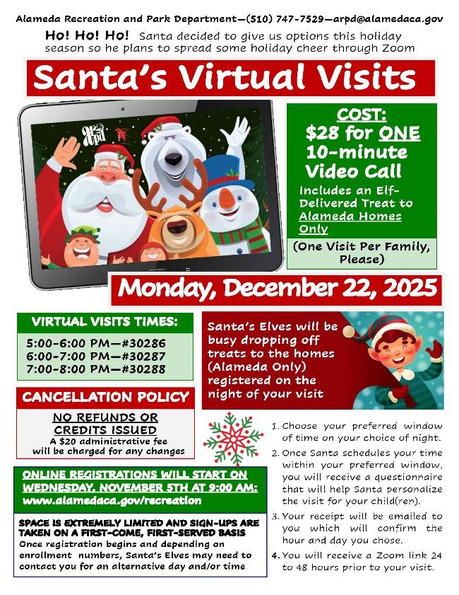 2025 Virtual Santa Visits