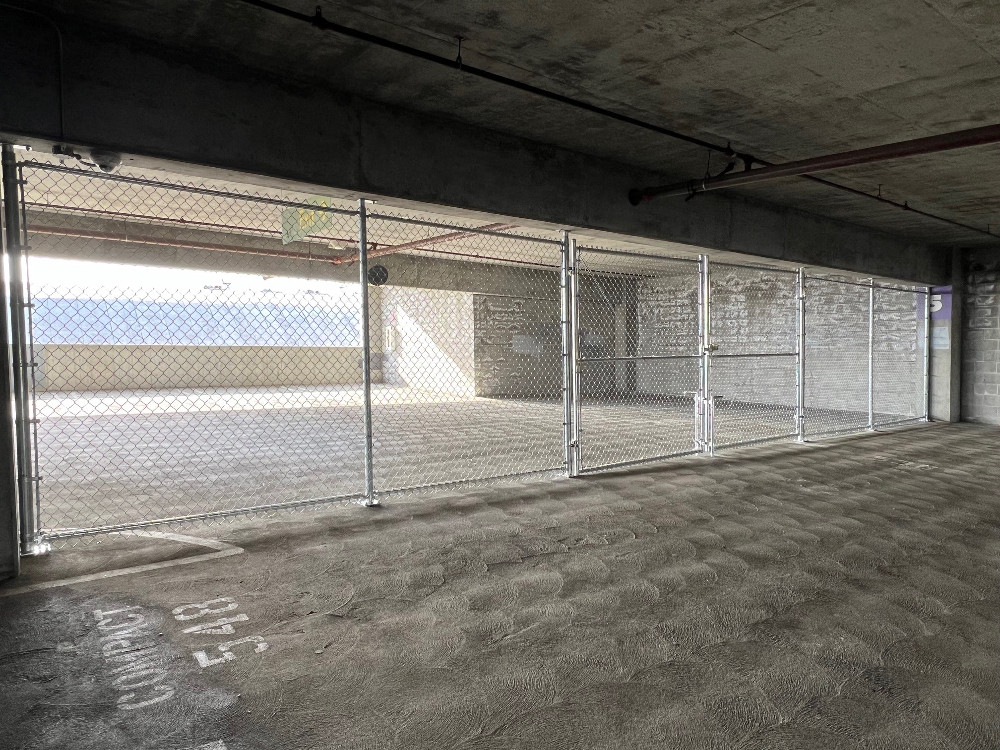 5th Floor Temporary Drive Isle Fence.jpg